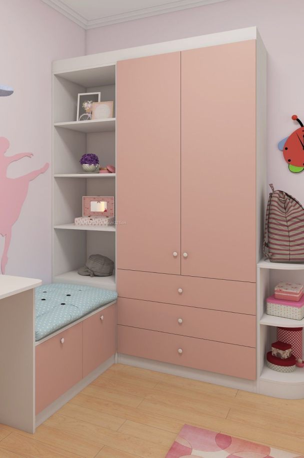 шкаф в детскую комнату с полками Минск